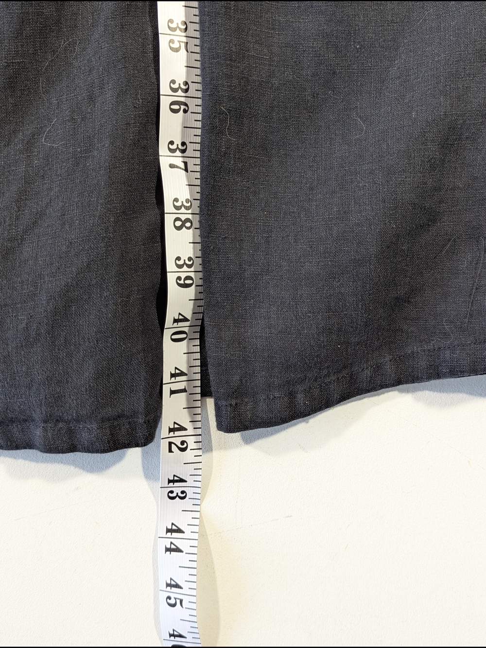 J. Crew 100% Linen Daydream Puff Sleeve Smocked bodice Midi Dress Black Size XS - Picture 9 of 13